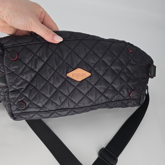 MZ WALLACE Sutton Deluxe Medium Top-Handle Bag black - Picture 9 of 16